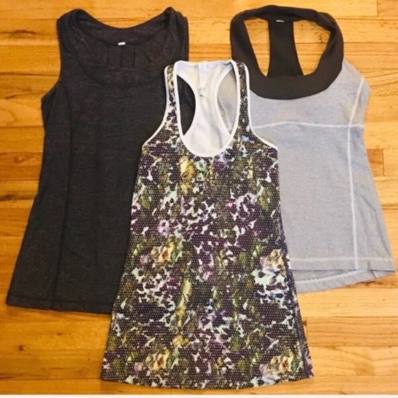 lululemon athletica Tops - 3 Lululemon Athletic Tank Tops Bundle